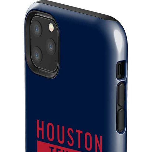 NFL Houston Texans Blue Performance Series iPhone 11 Pro Max Impact Case