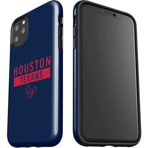 NFL Houston Texans Blue Performance Series iPhone 11 Pro Max Impact Case
