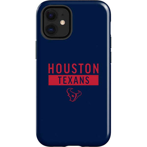 NFL Houston Texans Blue Performance Series iPhone 12 Mini Impact Case