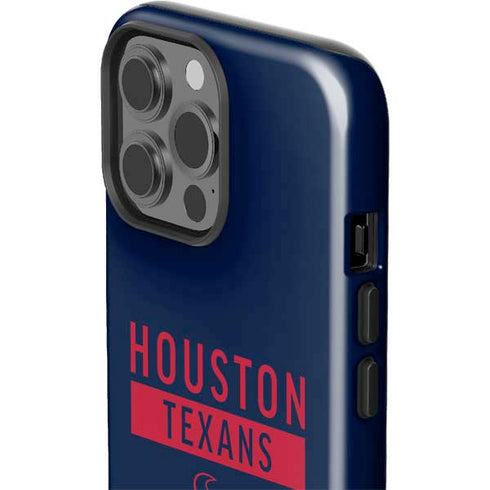 NFL Houston Texans Blue Performance Series iPhone 13 Pro Max Impact Case