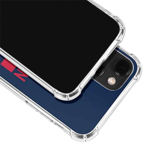 NFL Houston Texans Blue Performance Series iPhone 14 Clear Case