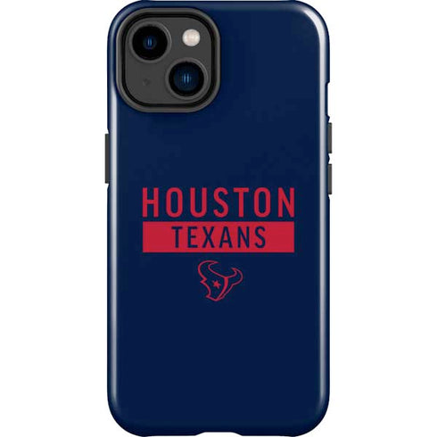 NFL Houston Texans Blue Performance Series iPhone 14 Plus Impact Case