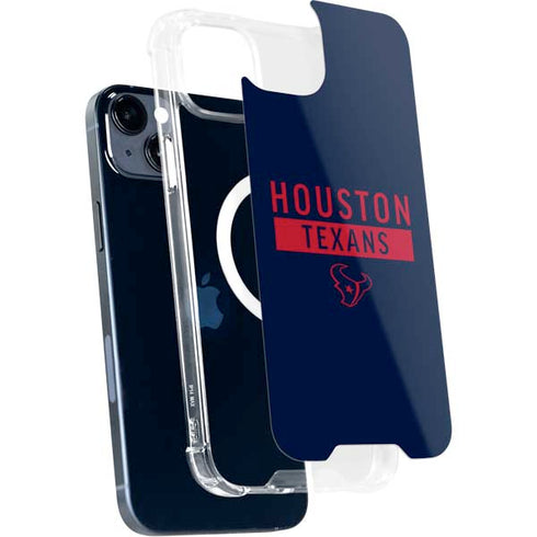 NFL Houston Texans Blue Performance Series iPhone 15 Plus MagSafe Case