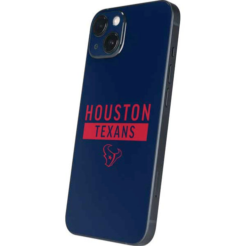NFL Houston Texans Blue Performance Series iPhone 15 Plus Skin
