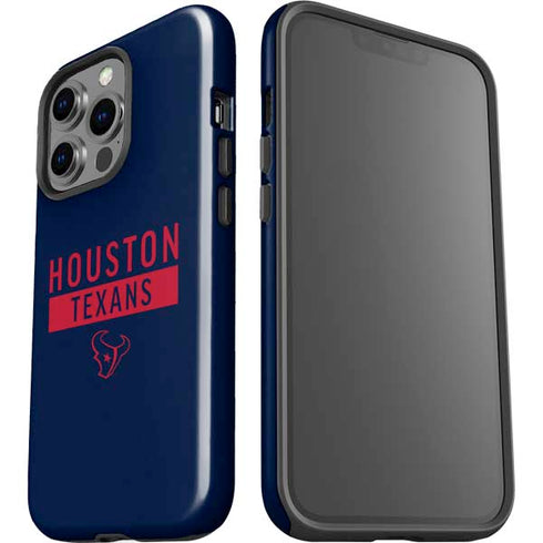 NFL Houston Texans Blue Performance Series iPhone 15 Pro Impact Case