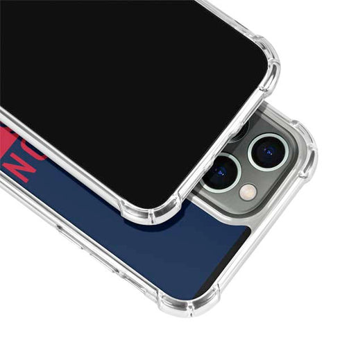NFL Houston Texans Blue Performance Series iPhone 15 Pro Max Clear Case