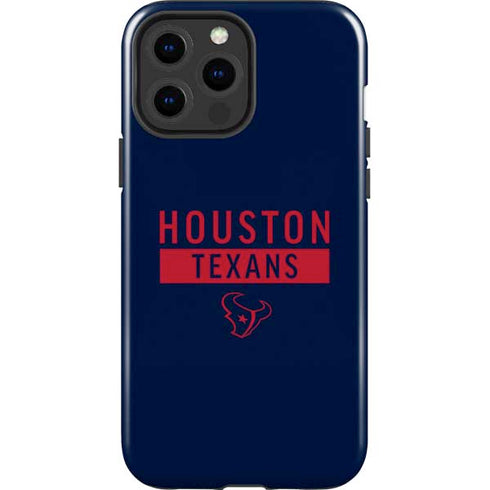 NFL Houston Texans Blue Performance Series iPhone 15 Pro Max Impact Case