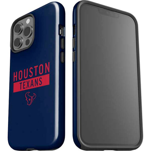 NFL Houston Texans Blue Performance Series iPhone 15 Pro Max Impact Case