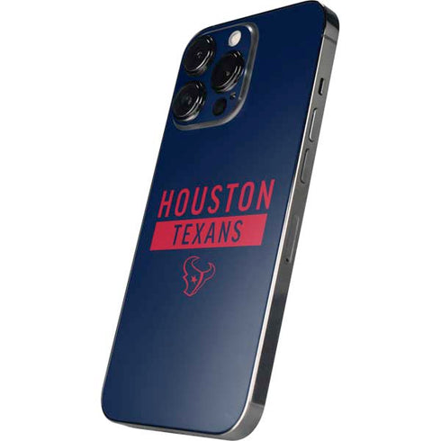 NFL Houston Texans Blue Performance Series iPhone 14 Pro Max Skin