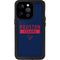 NFL Houston Texans Blue Performance Series iPhone 14 Pro Waterproof Case