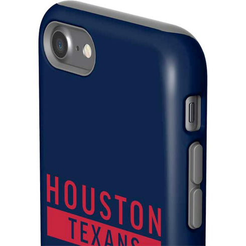 NFL Houston Texans Blue Performance Series iPhone SE (2nd & 3rd Gen) Pro Case