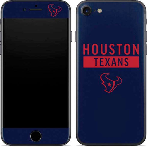NFL Houston Texans Blue Performance Series iPhone SE (2nd & 3rd Gen) Skin