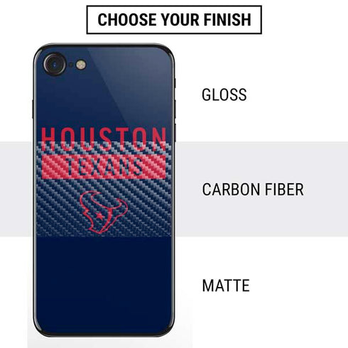 NFL Houston Texans Blue Performance Series iPhone SE (2nd & 3rd Gen) Skin
