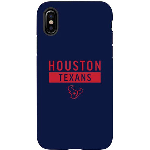 NFL Houston Texans Blue Performance Series iPhone X Pro Case
