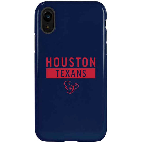 NFL Houston Texans Blue Performance Series iPhone XR Pro Case