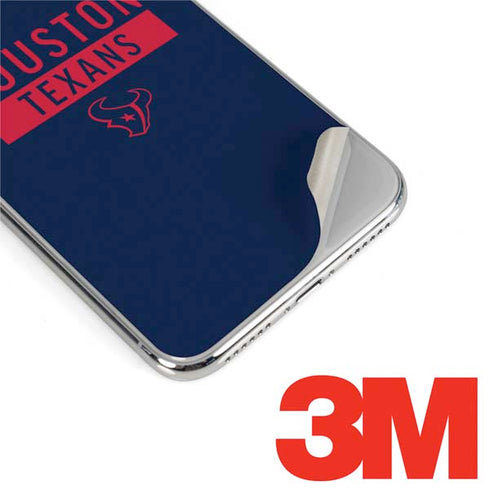 NFL Houston Texans Blue Performance Series iPhone XS Max Skin