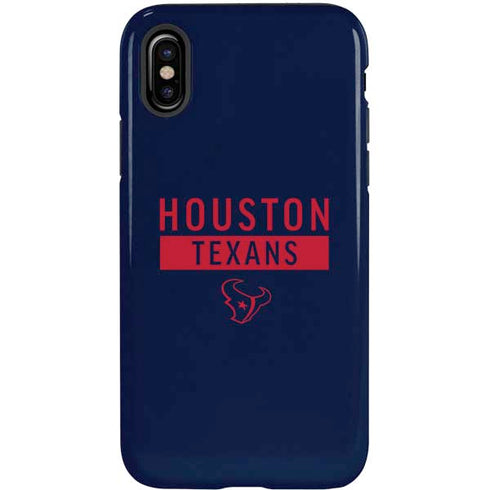 NFL Houston Texans Blue Performance Series iPhone XS Pro Case