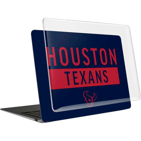 NFL Houston Texans Blue Performance Series MacBook Air 15in (2023-2025) Case plus Skin