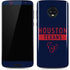 NFL Houston Texans Blue Performance Series Moto G6 Skin