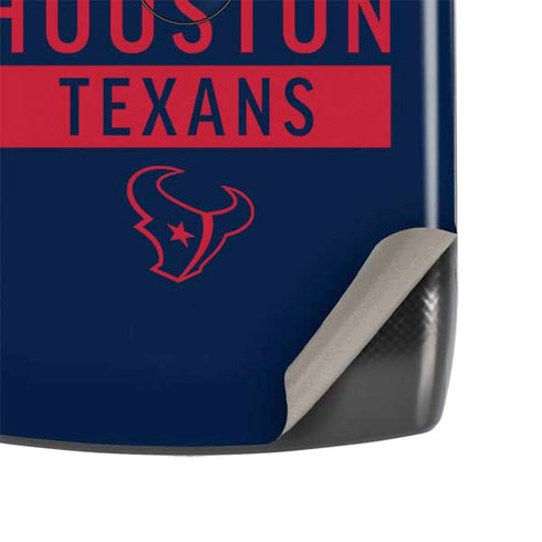 NFL Houston Texans Blue Performance Series Motorola RAZR Skin
