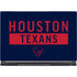NFL Houston Texans Blue Performance Series MSI GS65 Stealth Laptop Skin