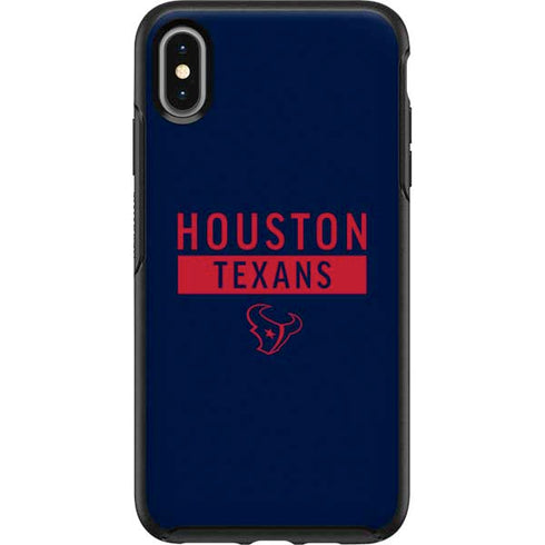 NFL Houston Texans Blue Performance Series Otterbox Symmetry iPhone Skin