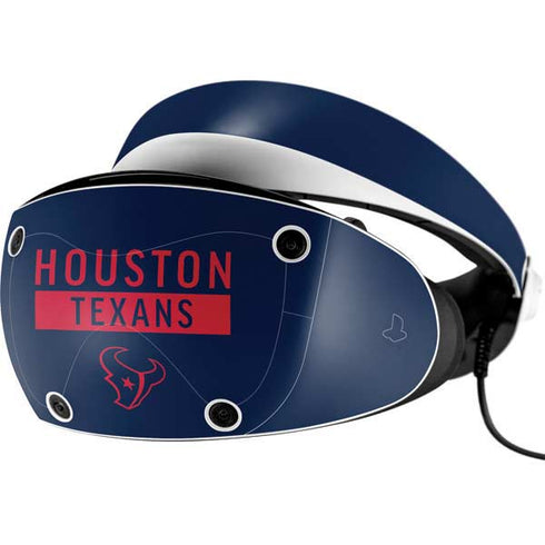 NFL Houston Texans Blue Performance Series PlayStation VR2 Skin
