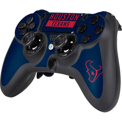 NFL Houston Texans Blue Performance Series PS4/PC SCUF Impact Controller Skin