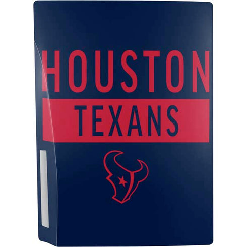 NFL Houston Texans Blue Performance Series PS5 Bundle Skin