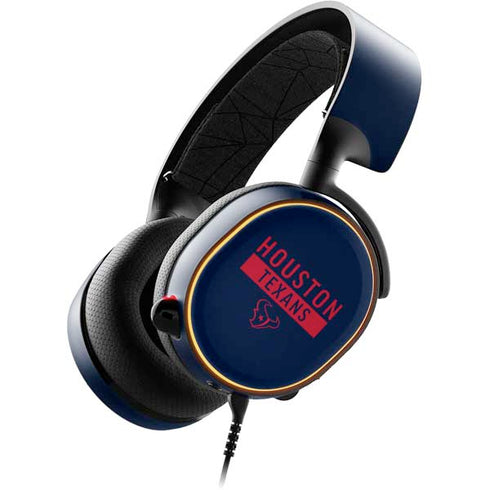 NFL Houston Texans Blue Performance Series SteelSeries Arctis 5 Skin