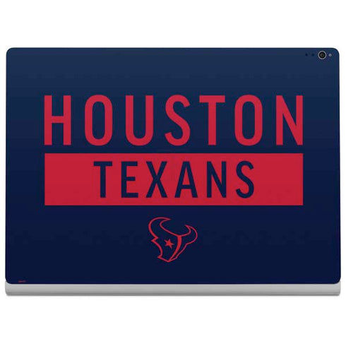 NFL Houston Texans Blue Performance Series Surface Book 2 15in Skin