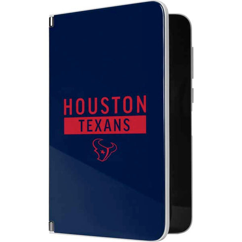 NFL Houston Texans Blue Performance Series Surface Duo Skin
