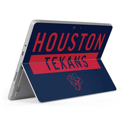 NFL Houston Texans Blue Performance Series Surface Go Skin