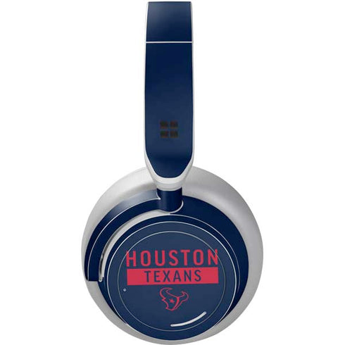 NFL Houston Texans Blue Performance Series Surface Headphones Skin