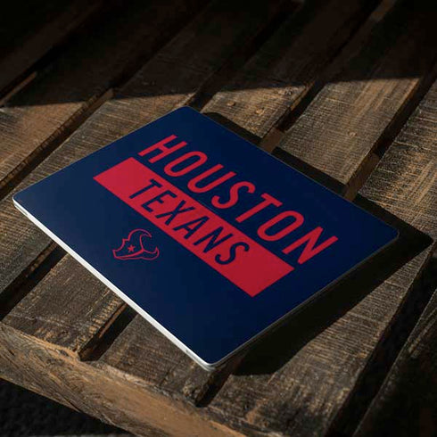 NFL Houston Texans Blue Performance Series Surface Laptop 2 Skin