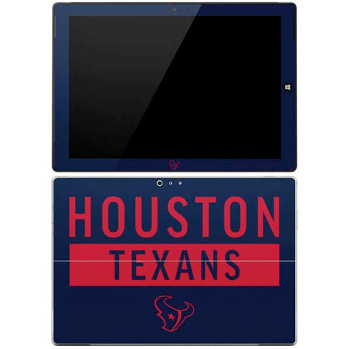 NFL Houston Texans Blue Performance Series Surface Pro 3 Skin