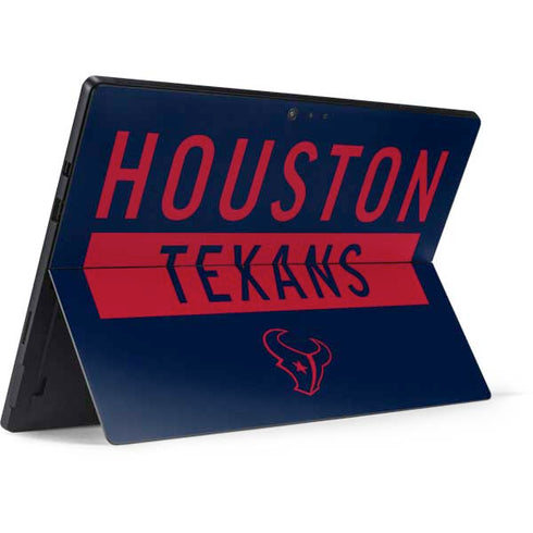 NFL Houston Texans Blue Performance Series Surface Pro 6 Skin