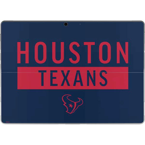 NFL Houston Texans Blue Performance Series Surface Pro 9 Skin