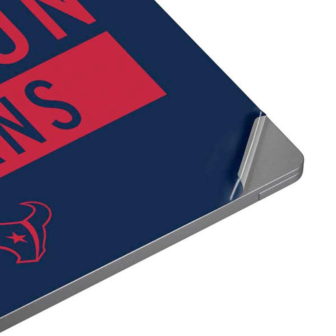 NFL Houston Texans Blue Performance Series Universal Laptop 14in (11.4 x 8.2in) Skin