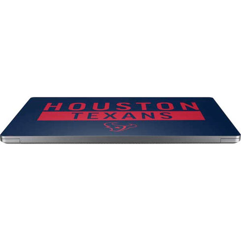 NFL Houston Texans Blue Performance Series Universal Laptop 16.6in (13.4 x 9.7in) Skin