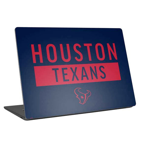 NFL Houston Texans Blue Performance Series Universal Laptop 18in (14.6 x 10.6in) Skin