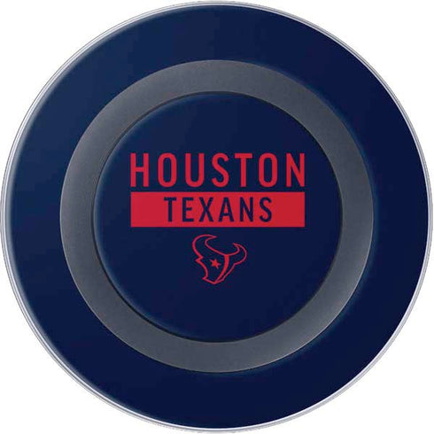 NFL Houston Texans Blue Performance Series Wireless Charger Skin