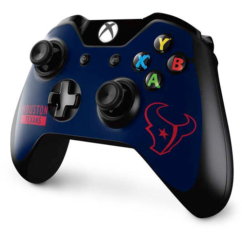 NFL Houston Texans Blue Performance Series Xbox One Controller Skin