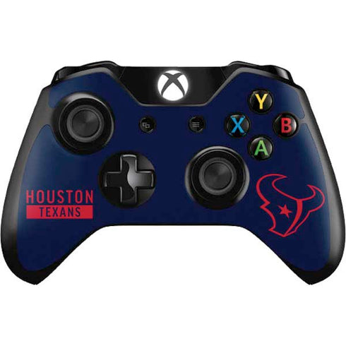NFL Houston Texans Blue Performance Series Xbox One Controller Skin