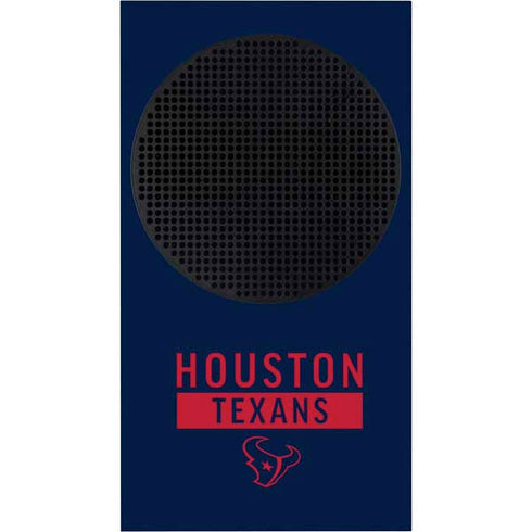 NFL Houston Texans Blue Performance Series Xbox Series S Console Skin