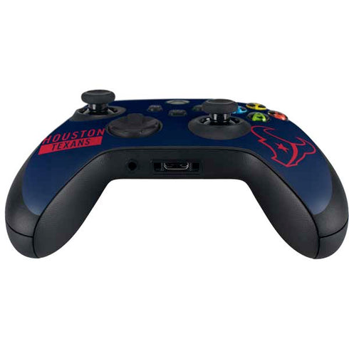 NFL Houston Texans Blue Performance Series Xbox Series X Controller Skin