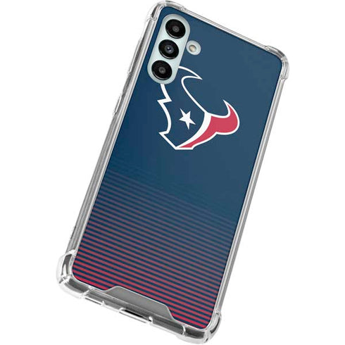 NFL Houston Texans Breakaway Galaxy A13 5G Clear Case