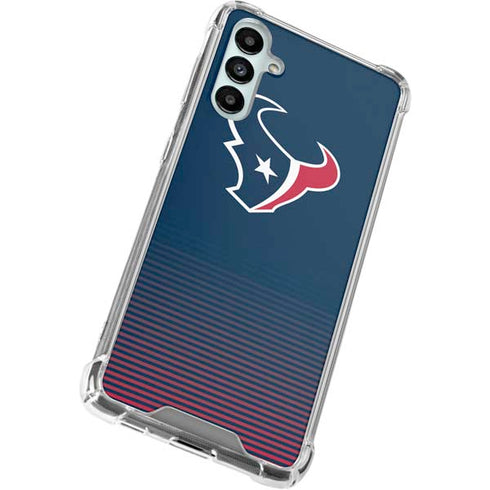 NFL Houston Texans Breakaway Galaxy A14 5G Clear Case