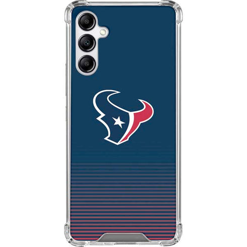 NFL Houston Texans Breakaway Galaxy A15 5G Clear Case