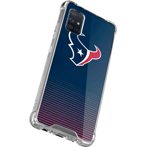 NFL Houston Texans Breakaway Galaxy A51 5G Clear Case